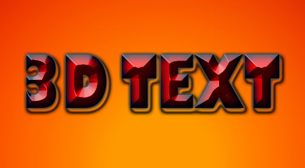 3d text effect in photoshop cs6 free download