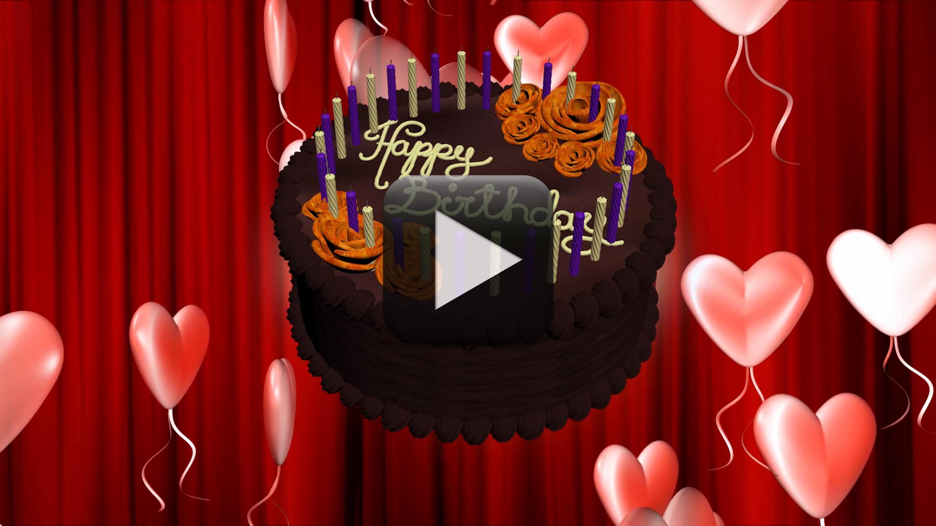 Happy Birthday Animation Video Free Download | All Design Creative