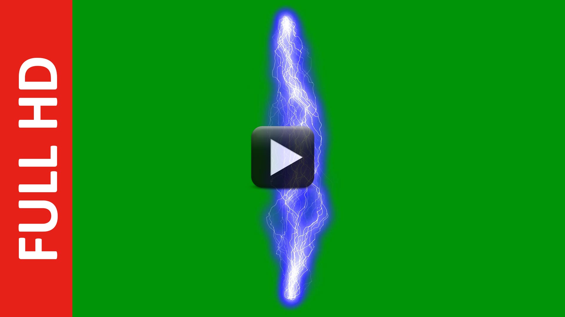 Animated Lightning Strike - Green Screen Effect | All Design Creative