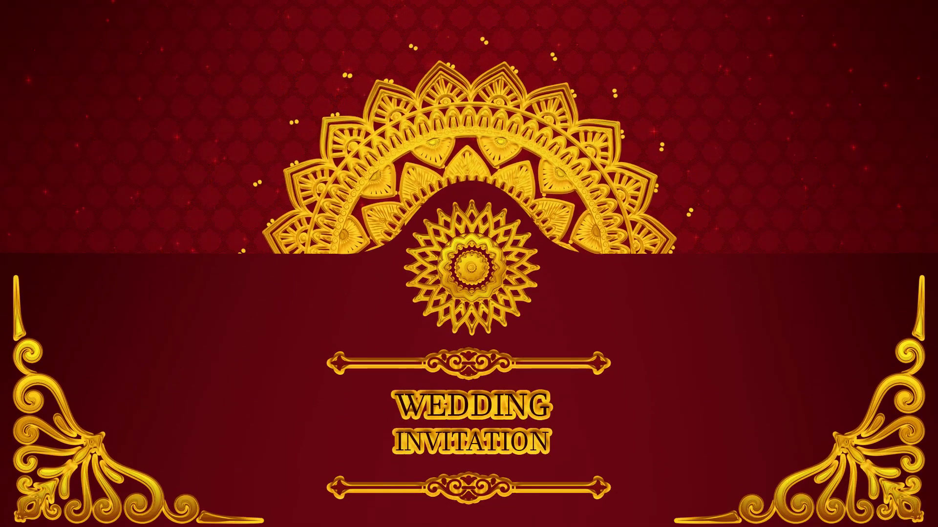 Royal Wedding Invitation Video | Wedding Invitation Video free for Whatsapp  | All Design Creative